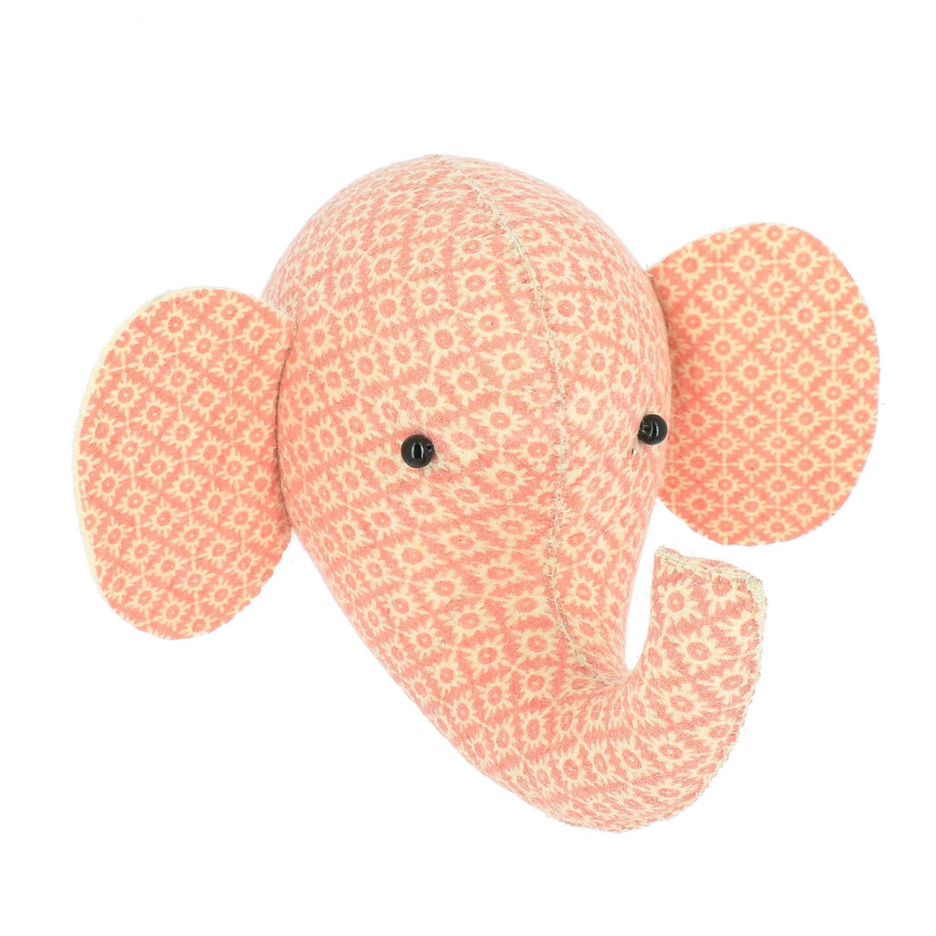 Mini Printed Pink Elephant