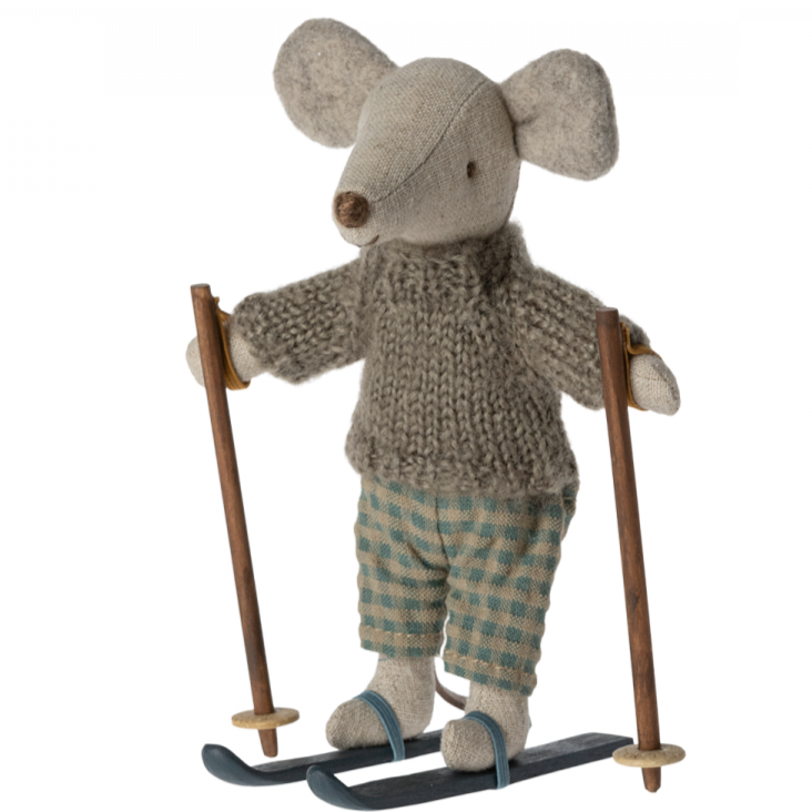 Winter Mouse With Ski Set, Big Brother