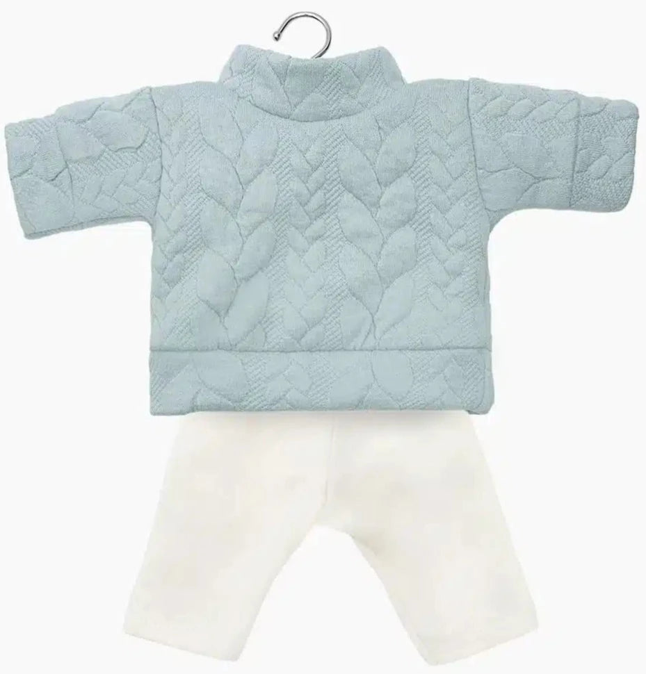Jérôme Sweatshirt Set for Babies || Eucalyptus Green