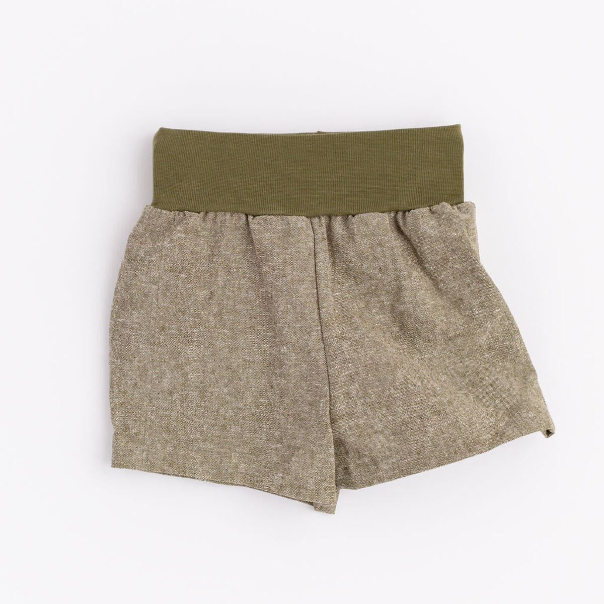 Easy Short || Olive Linen