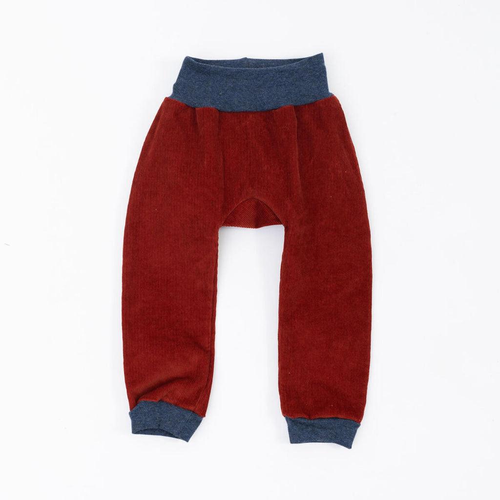 Corduroy Jogger || Rust