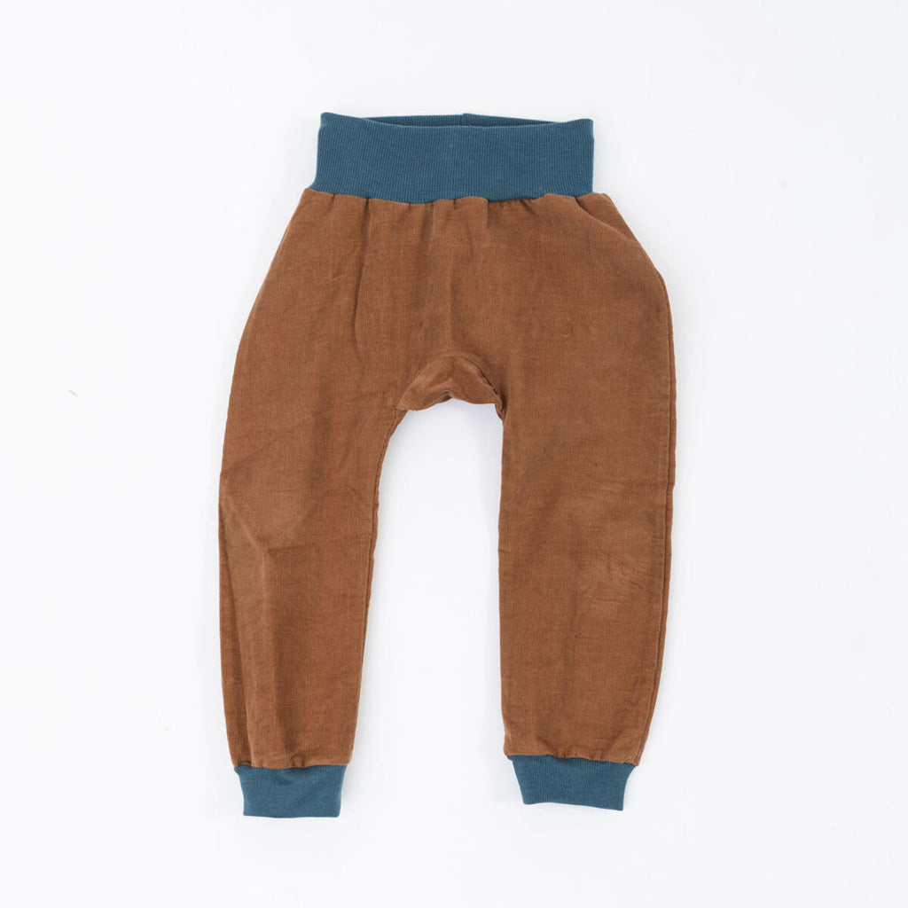 Corduroy Jogger || Chestnut