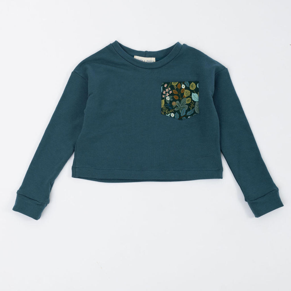 Bamboo Cropped Sweatshirt || Bluegrass Ivy