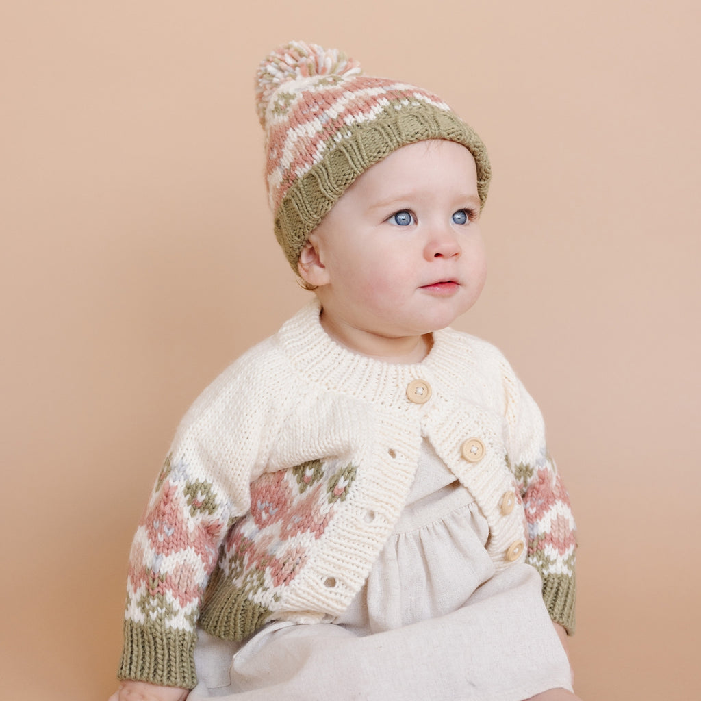 Fair Isle Hat || Pastel