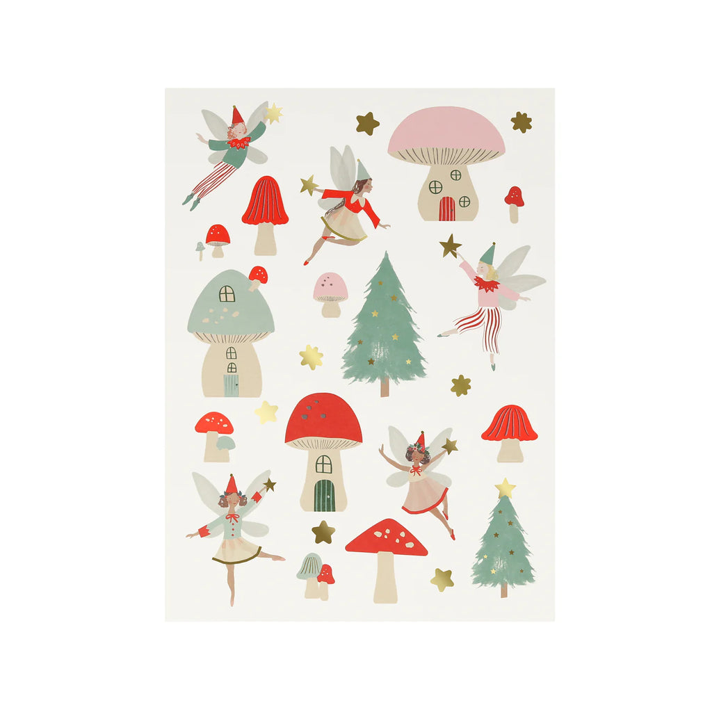 Christmas Fairy Stickers