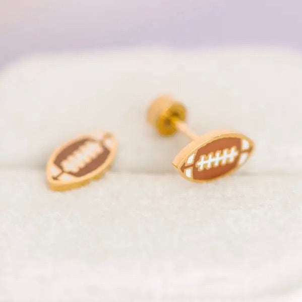 Football Earrings