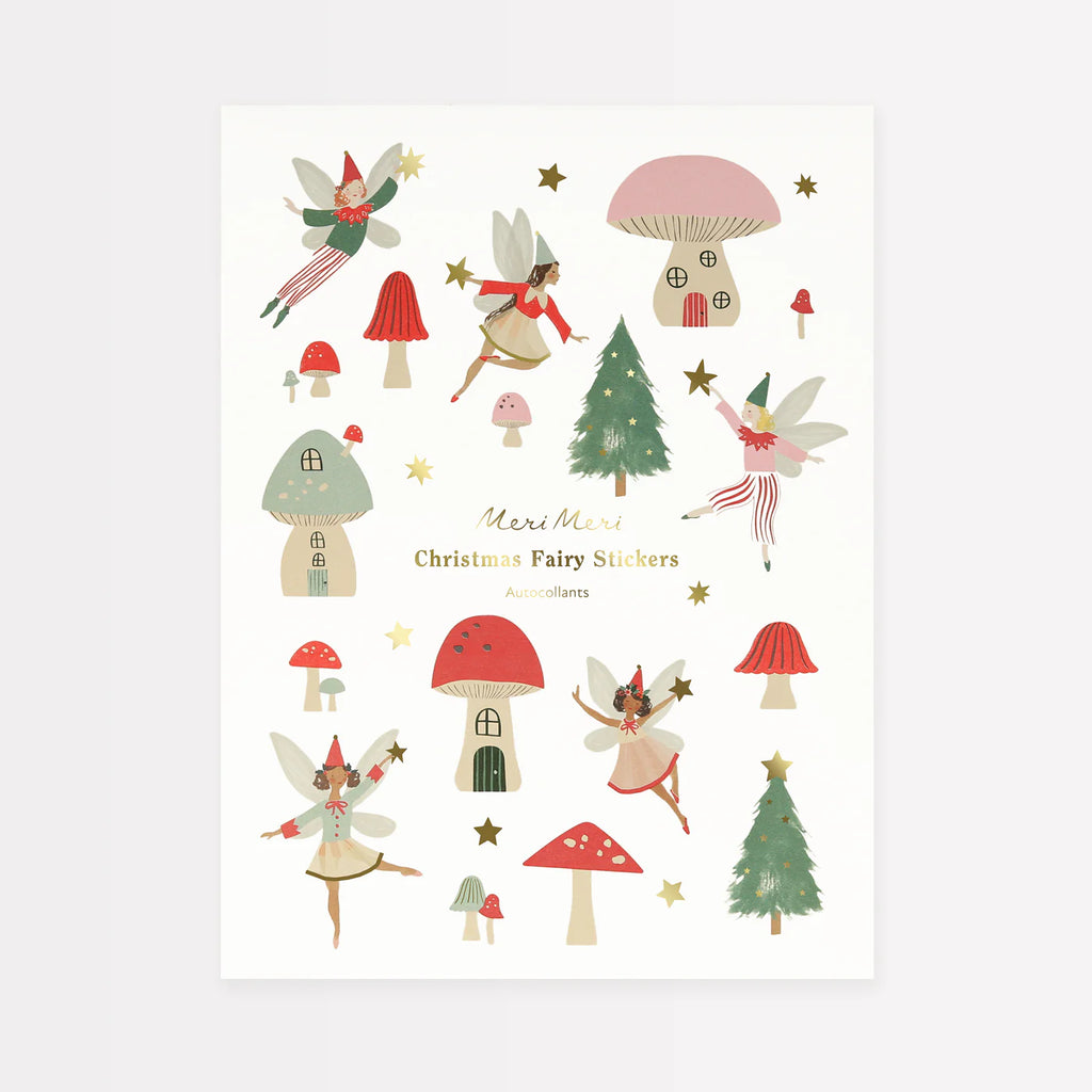 Christmas Fairy Stickers