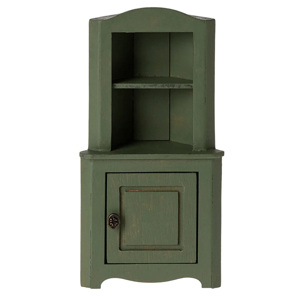 Corner cabinet, Mouse - Dark green