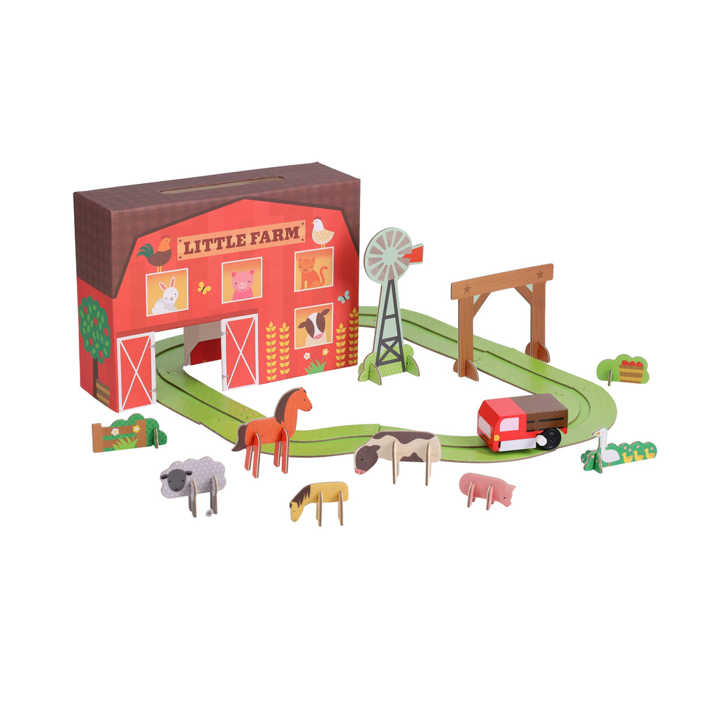 Little Farm Wind up and Go Play Set