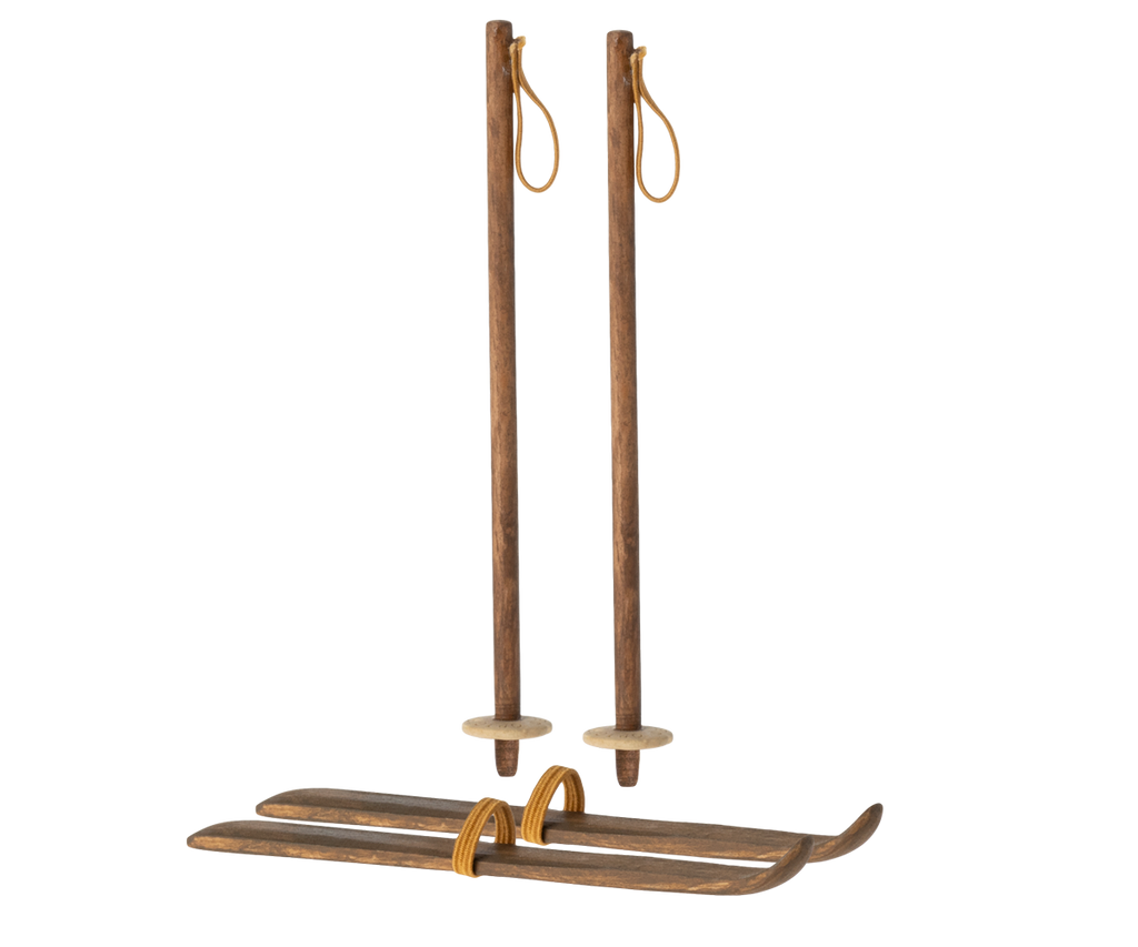 Ski and Ski Poles, Mum & Dad Mouse