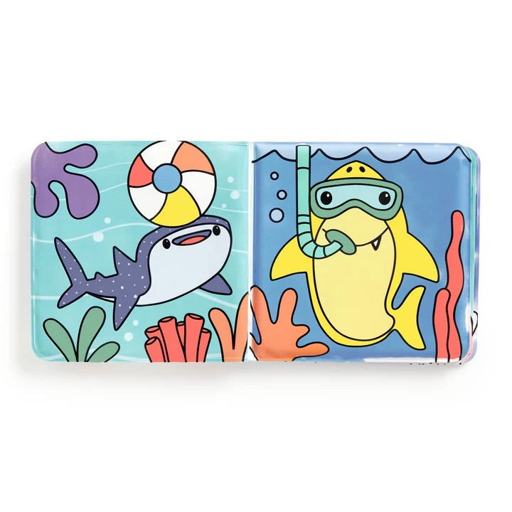 Bath Book || Shark Splash