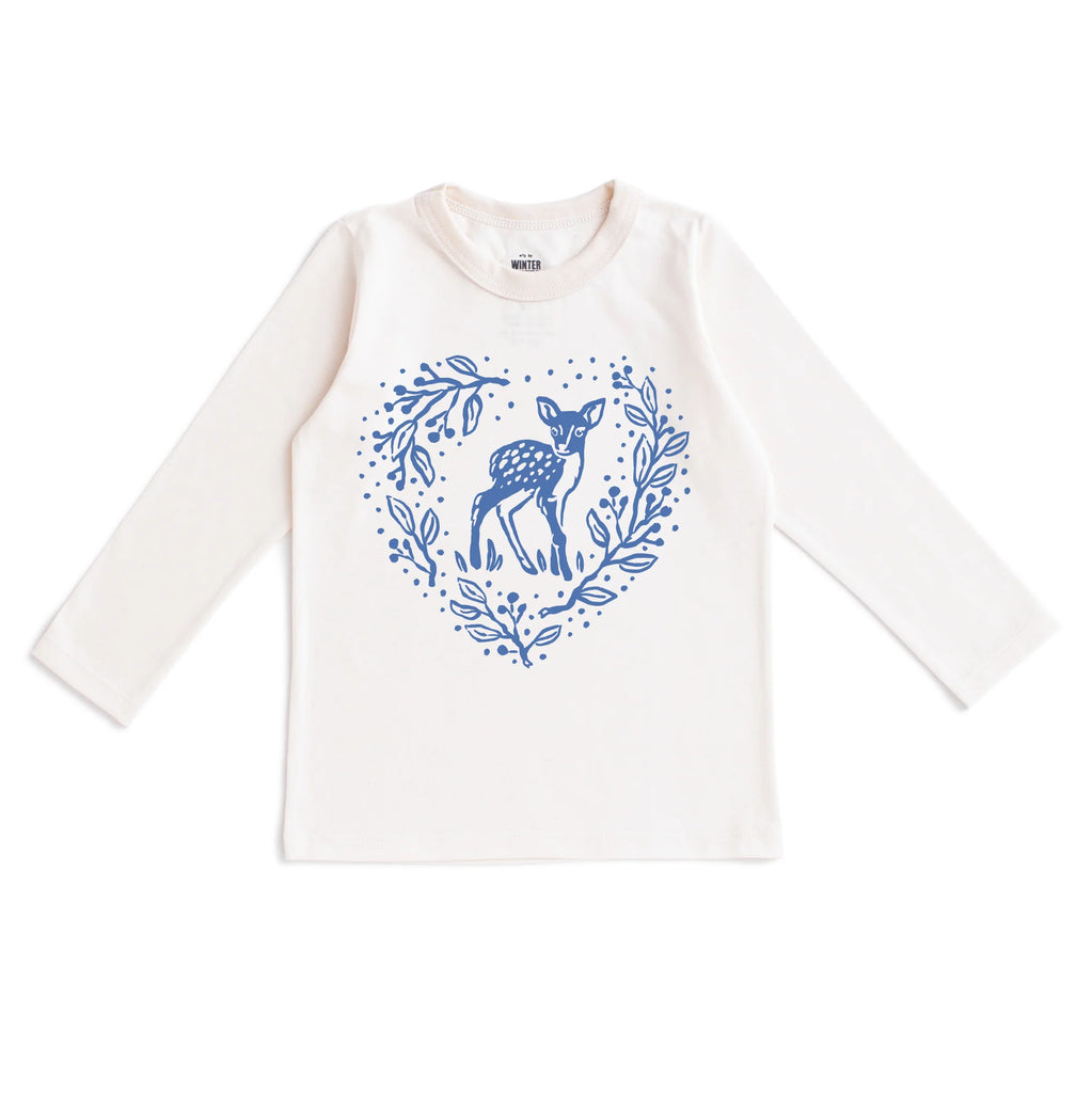 Long-Sleeve Tee || Fawn Natural