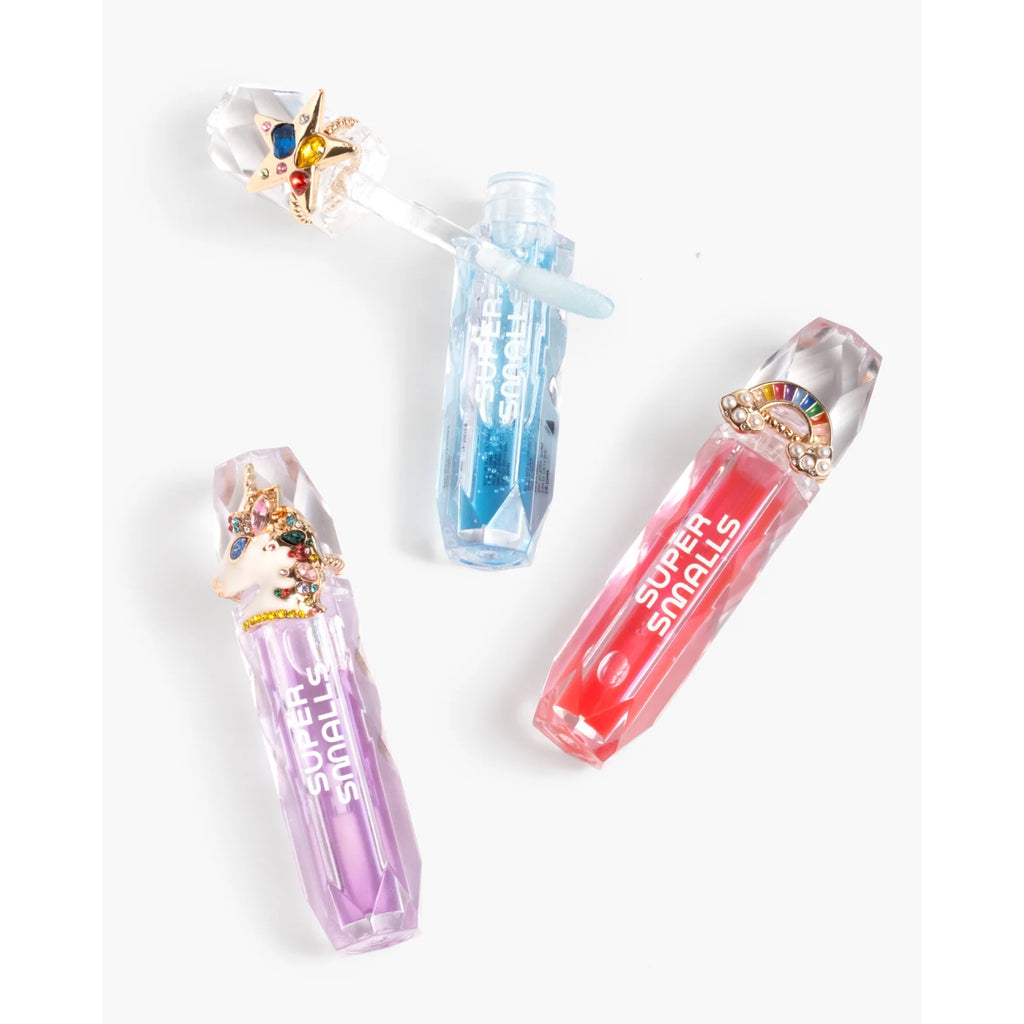 Gloss It Rainbow Lip Gloss Ring Set