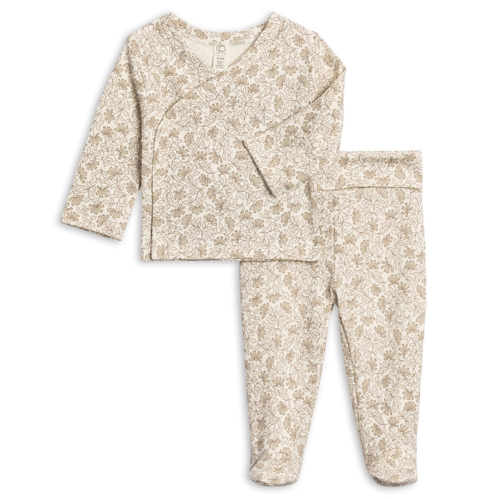 Organic Riley 2-Piece Kimono Set || Lavern Floral