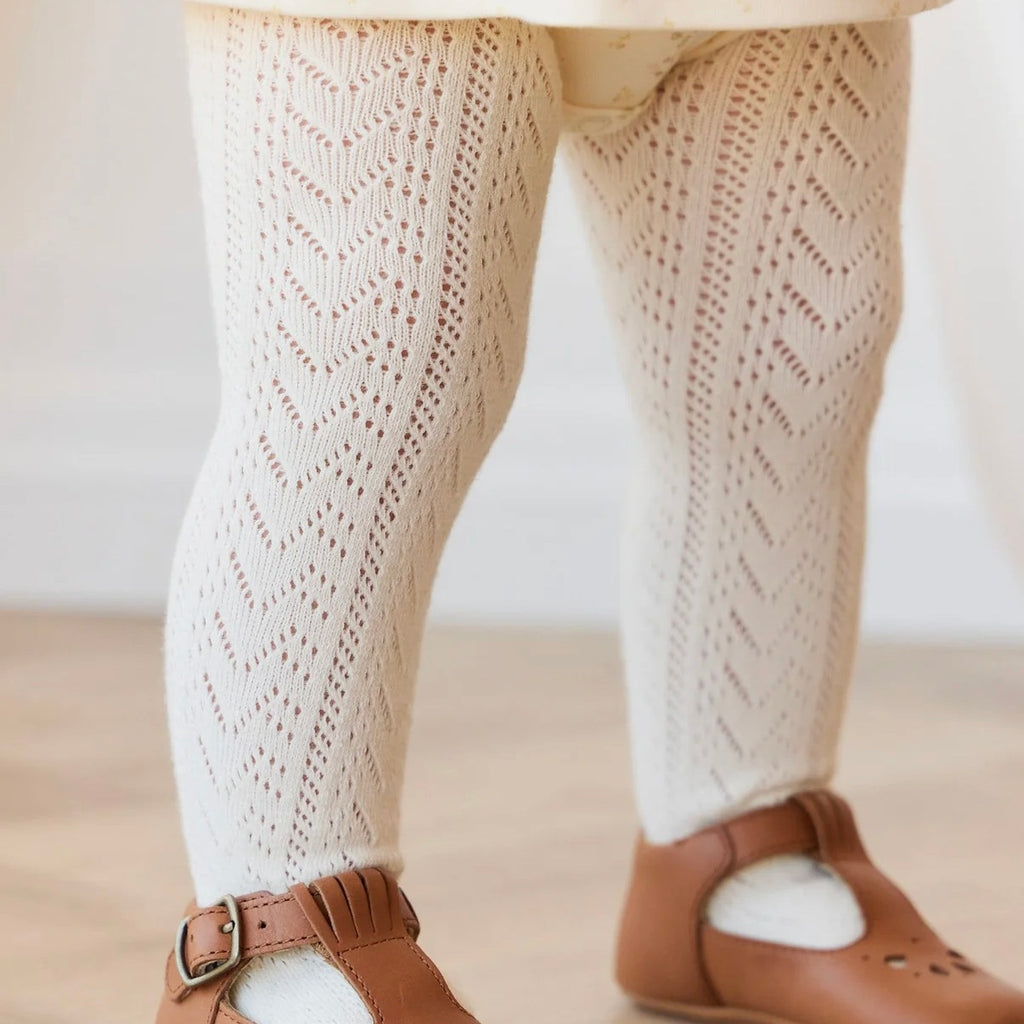 Cable Weave Tight || Parchment