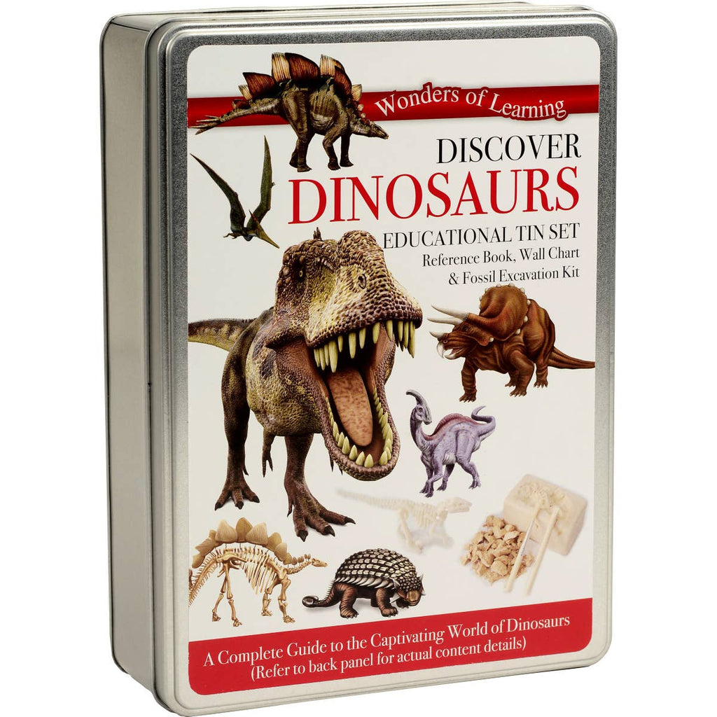 Wonders of Learning Tin Set || Dinosaurs
