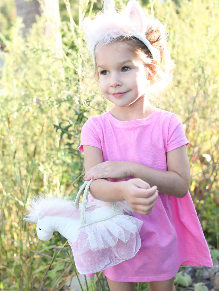 Pretty Unicorn Plush Toy & Purse