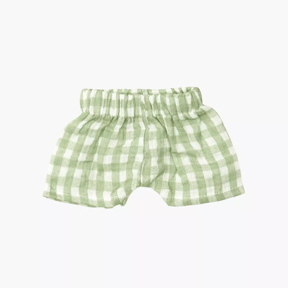 Vito Shorts || Green Gingham