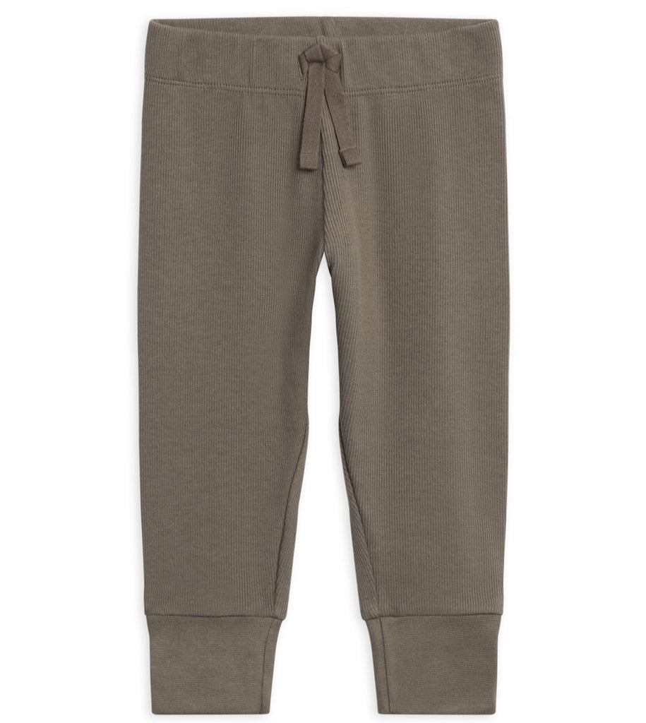 Charlie Ribbed Joggers || Olive