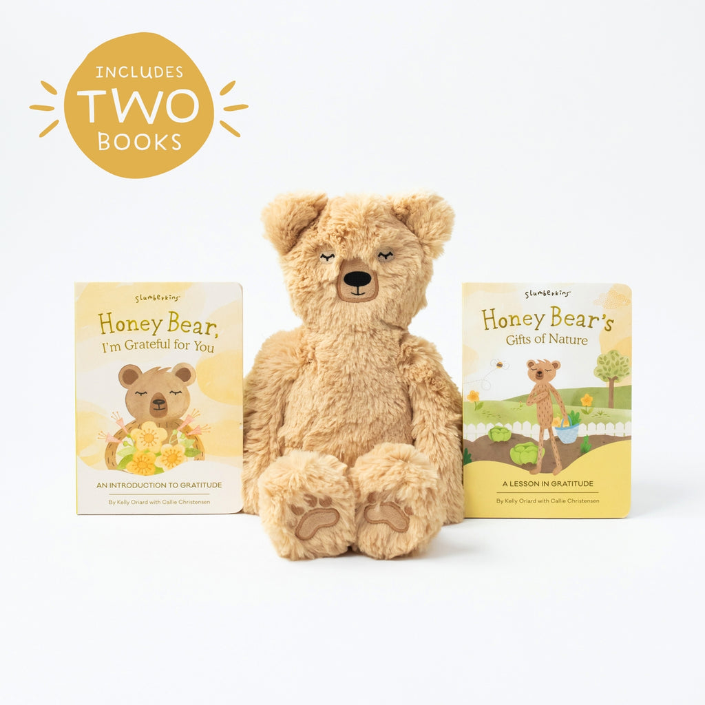 Honey Bear's Gratitude Set with 2 Books