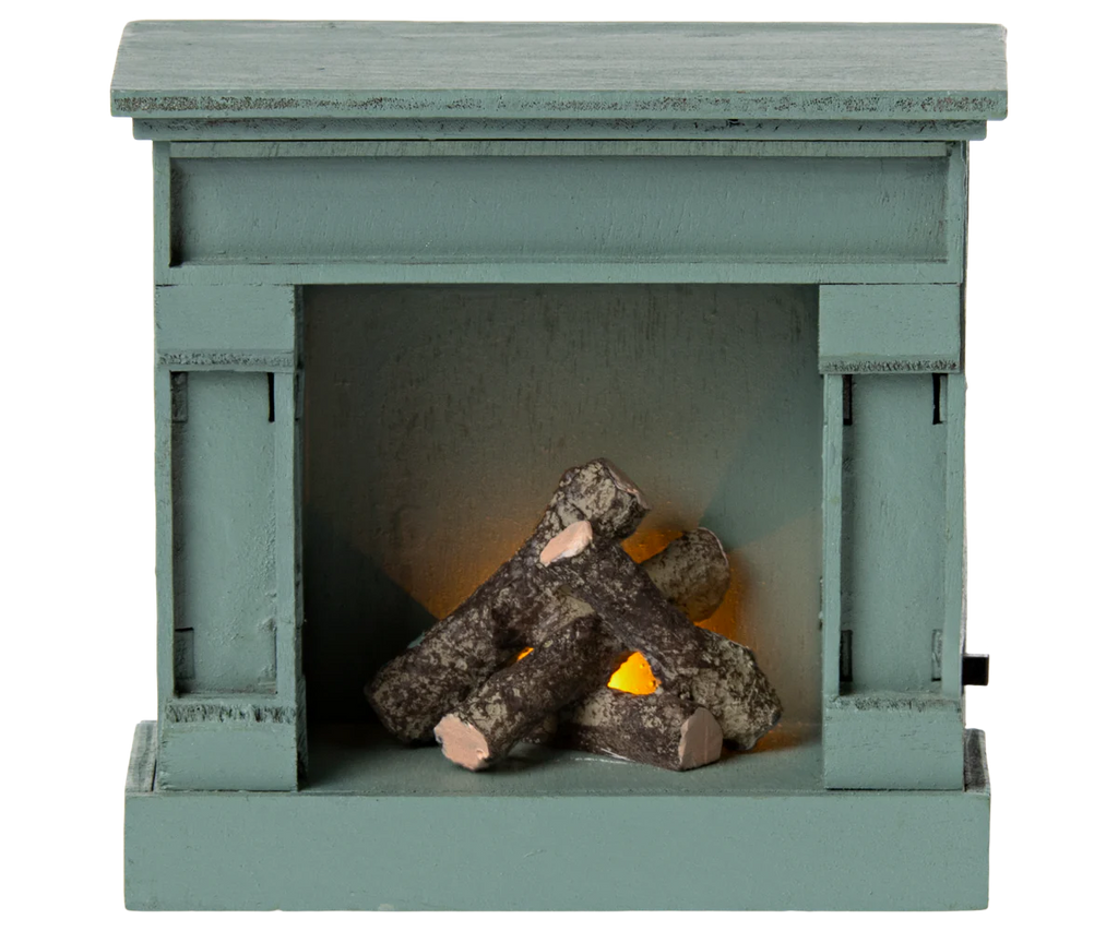 Fireplace, Mouse || Blue