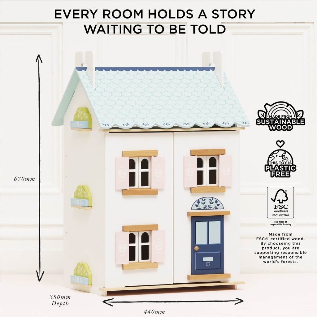 Bluebelle Wooden Doll House