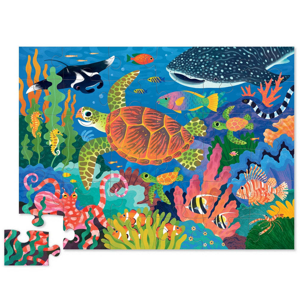 36-Piece Foil Puzzle || Sea Turtle