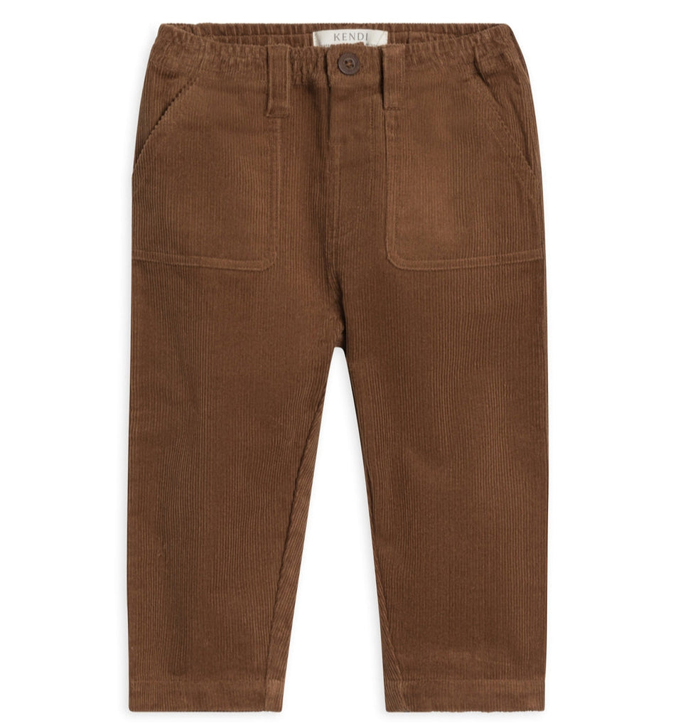 Kent Corduroy Pant || Sepia