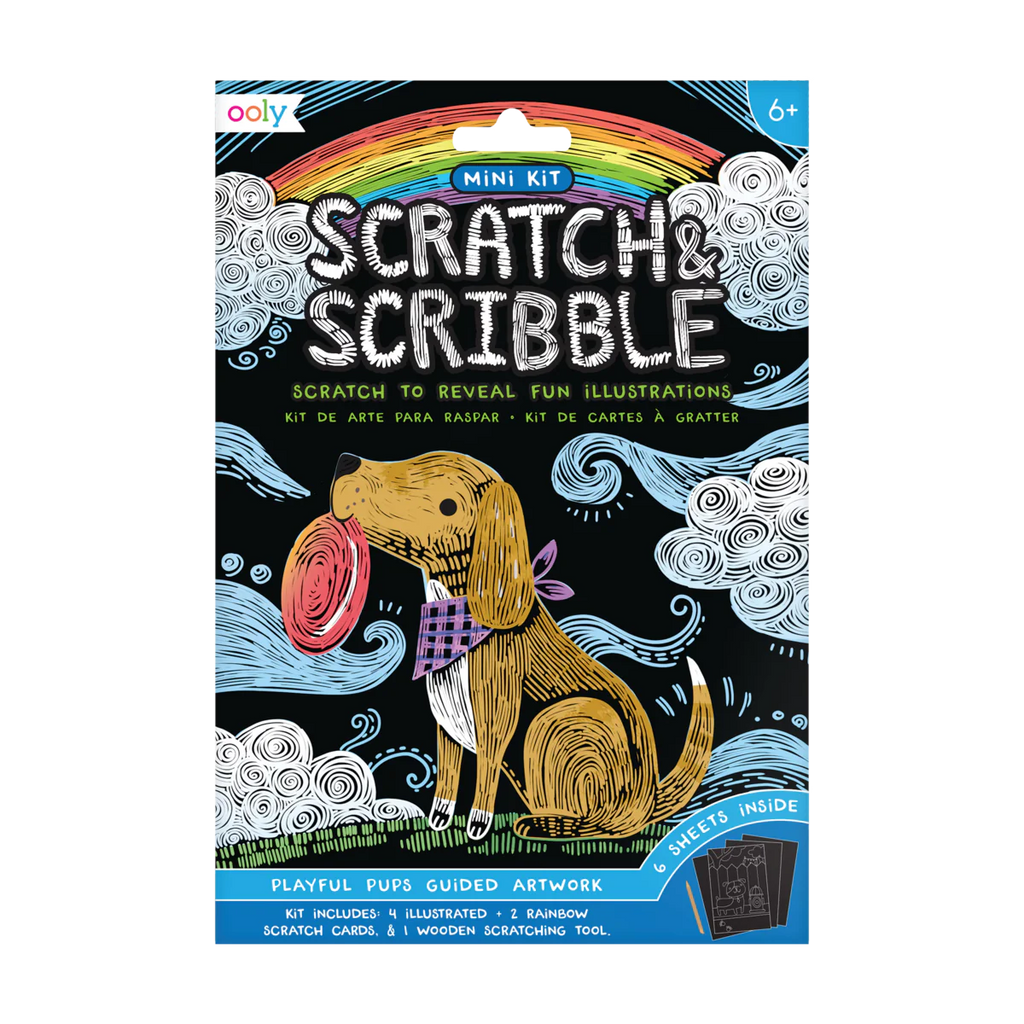 Mini Scratch & Scribble Art Kit