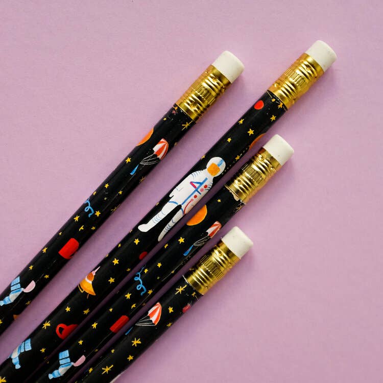 Space Pencils || Set of 4