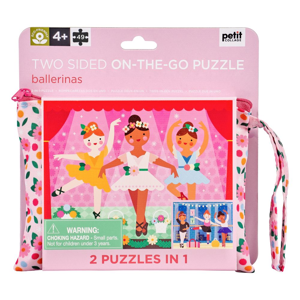 Two Sided On The Go Puzzle || Ballerinas