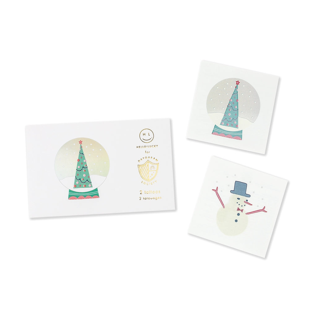 Temporary Tattoos 2 pack || Snow Day