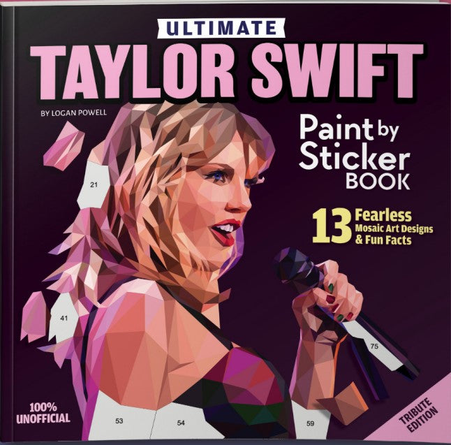 Taylor Swift Paint by Sticker Book