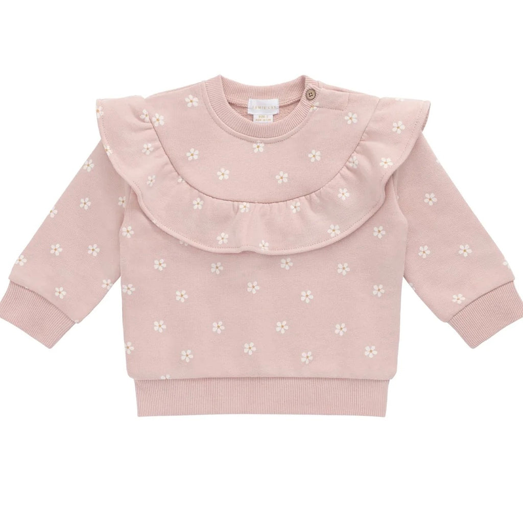 Organic Cotton McKinley Sweatshirt || Josie Floral