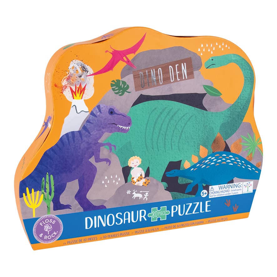 80pc Shaped Puzzle || Diplodocus