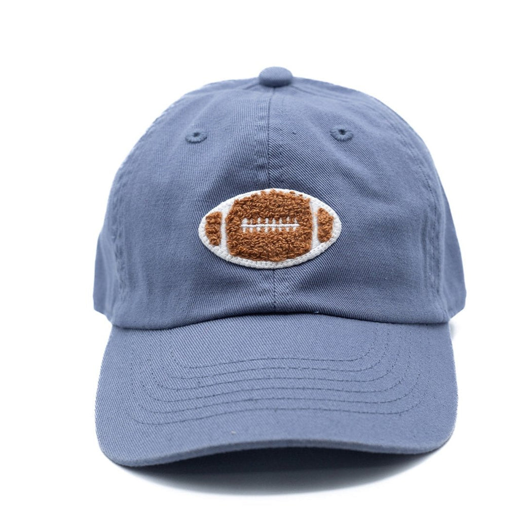 Football Hat || Dusty Blue