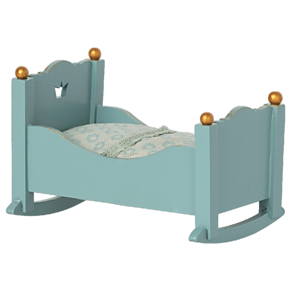Cradle, Baby Mouse || Blue