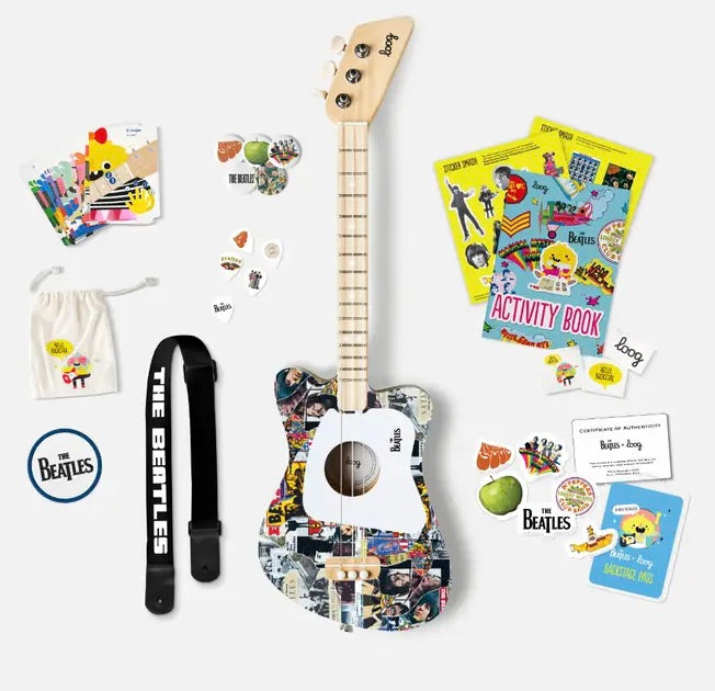 Beatles + Loog Mini Guitar