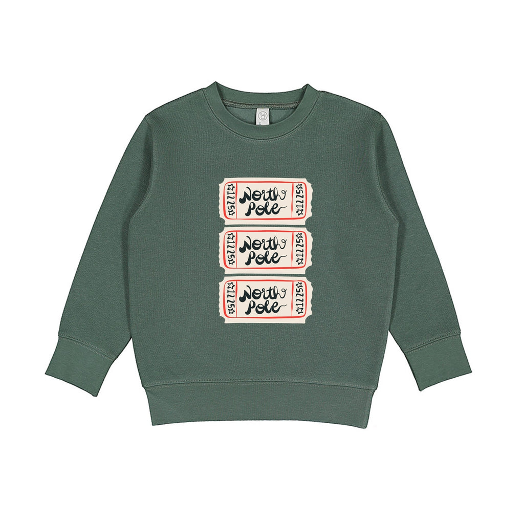 Ticket to the North Pole Sweatshirt
