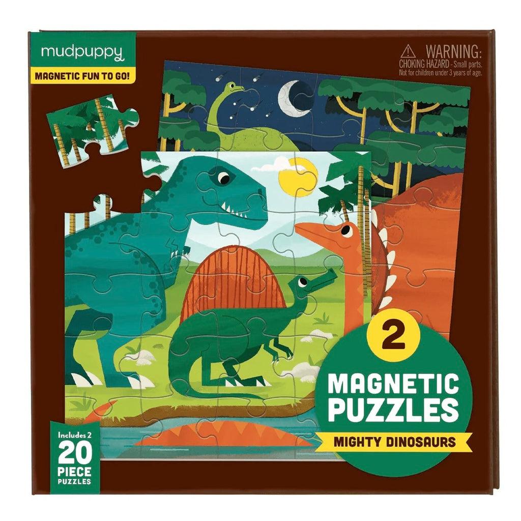 Magnetic Puzzles || Mighty Dinosaurs