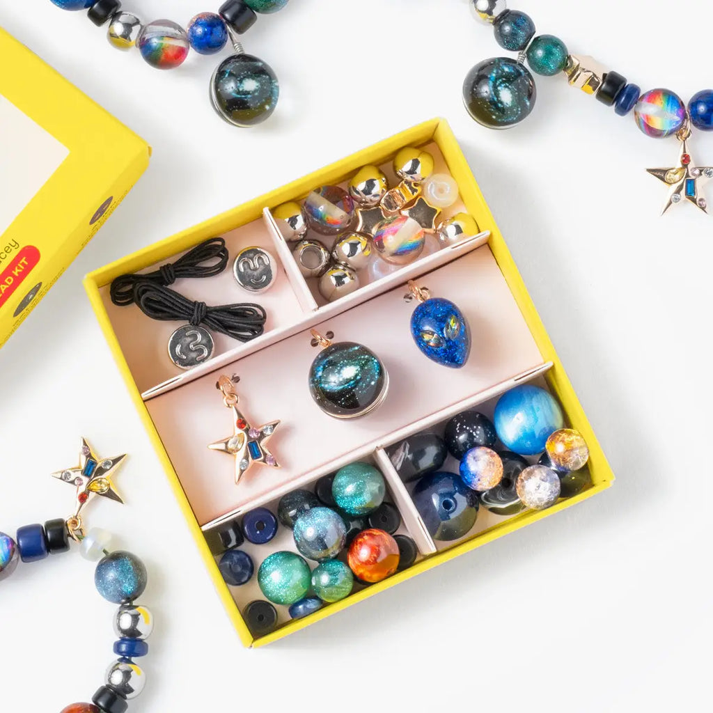 Space Charm Theme Mini Bead Kit