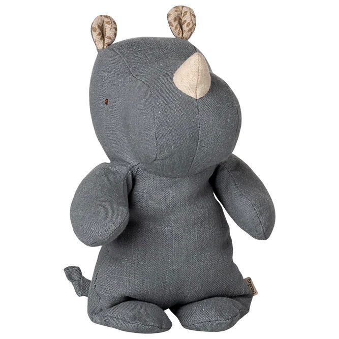 Safari friends, Small Rhino || Dusty Blue