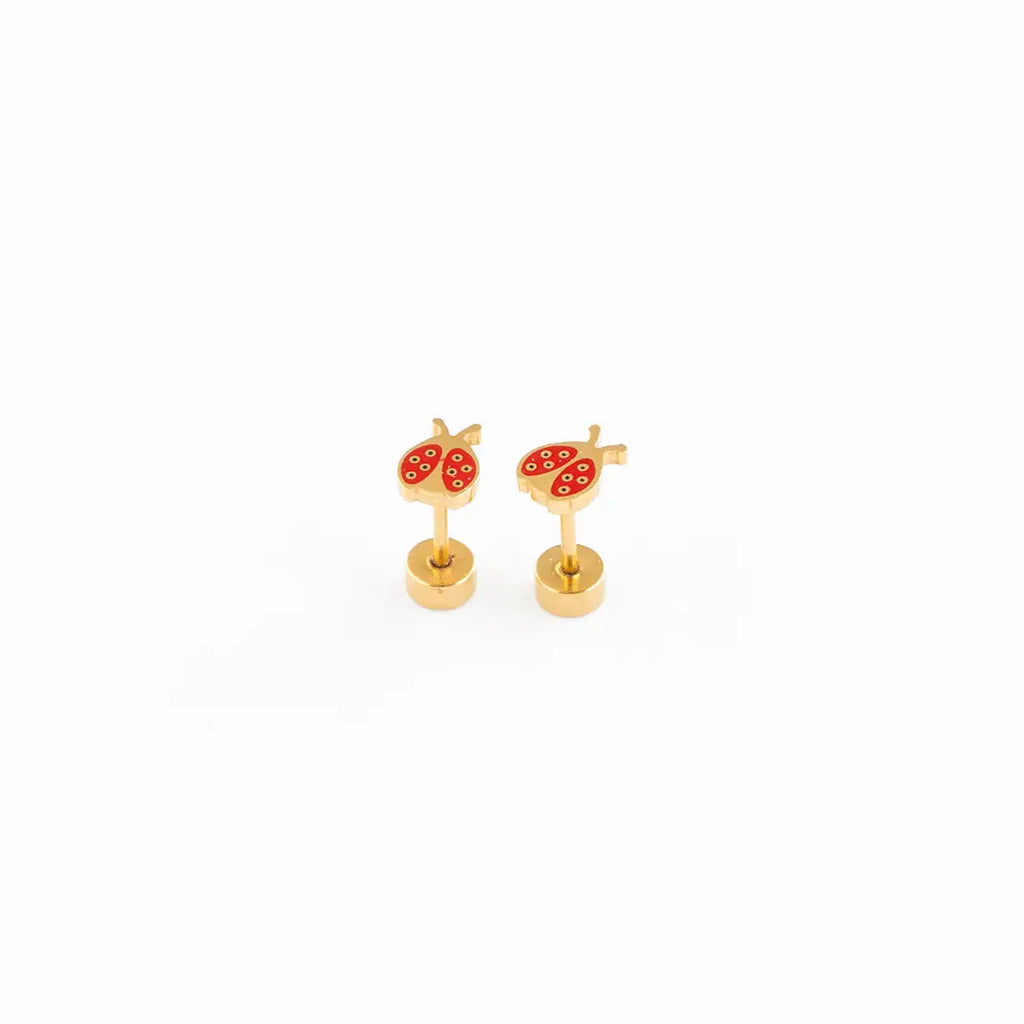 Lady Bug Earrings