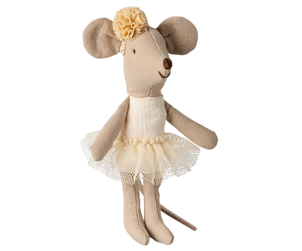 Ballerina Mouse, Little Sister || Off White