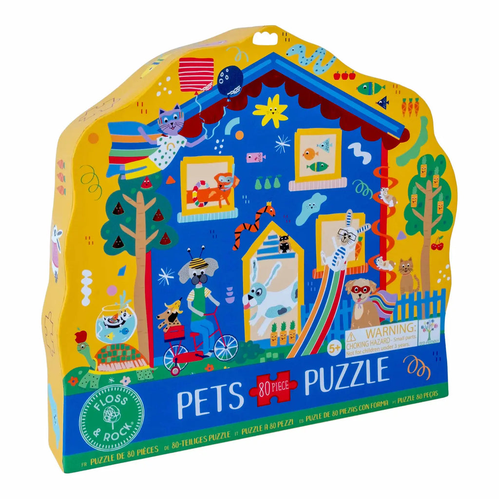 80pc Shaped Puzzle || Pets