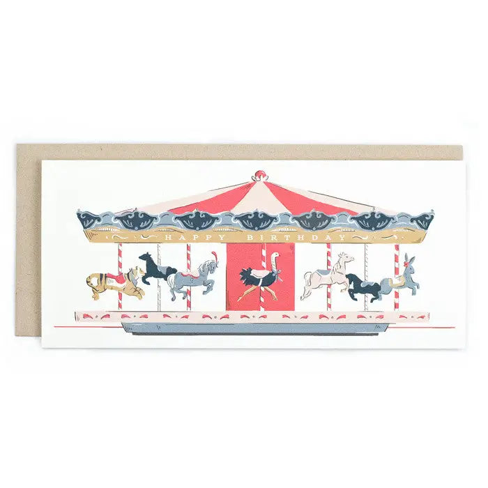 Birthday Carousel Card