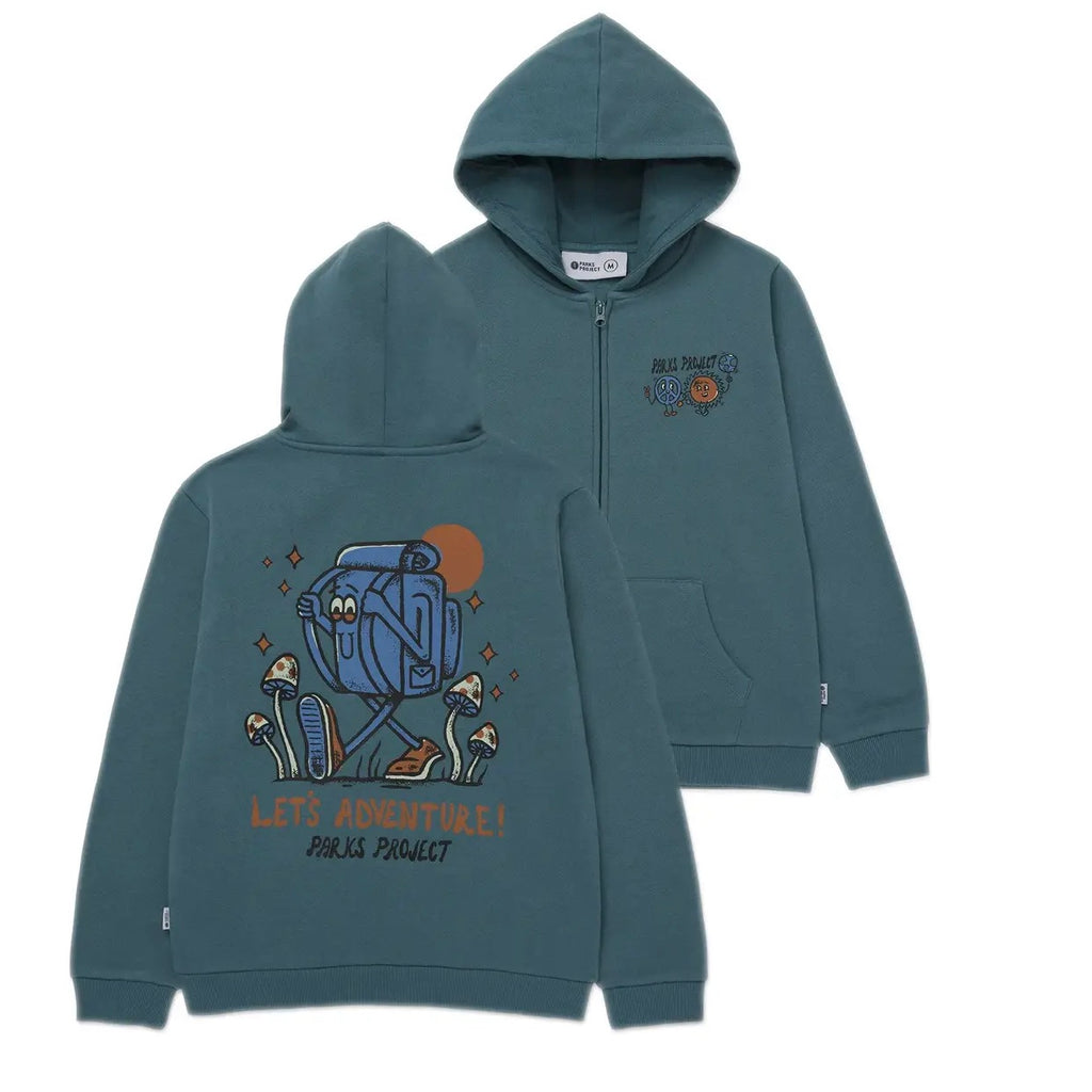 Let's Adventure Fullzip || Youth Hoodie