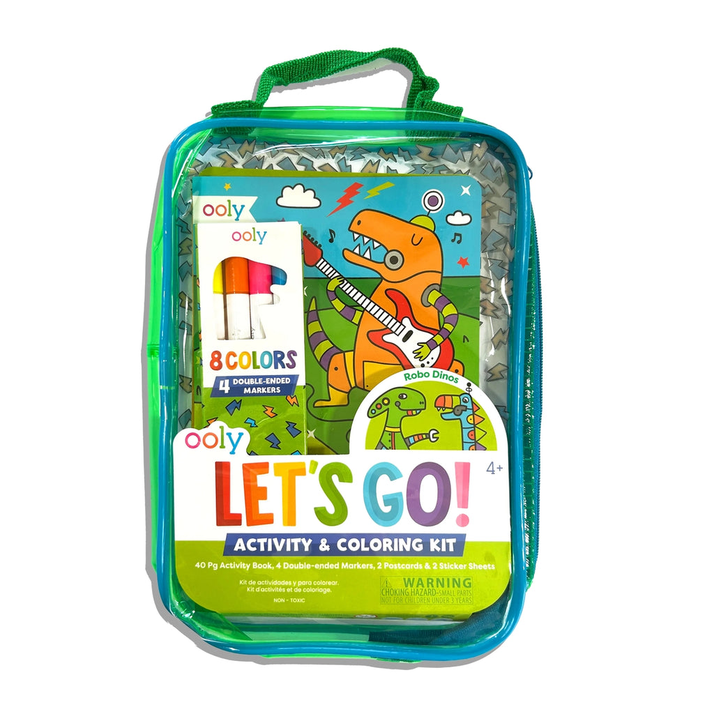 Let's Go! || Activity & Coloring Kit