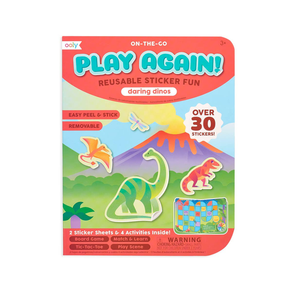 Play Again! Mini On-The-Go Activity Kit || Daring Dino