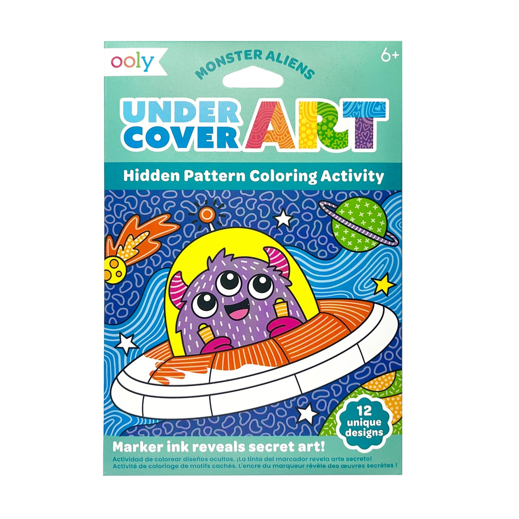 Undercover Art: Hidden Pattern Coloring Activity
